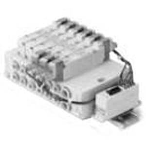 SS5Y5-45S6A, Base Mounted Manifold, Stacking, Serial Transmission System