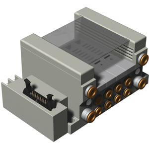 VV5Q21-G, Conector cable plano