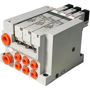 VV5Q21-L, 2000-serie, Rampmontage, plug-in, kontakt med kabel