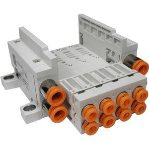VV5Q05-C, 0000-serie, ventieleiland voor basisplaatmontage ventielen, connectorkit