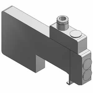 SSQ1000-R-4, Individual EXH Spacer Assembly for SQ1000, Non Plug-in