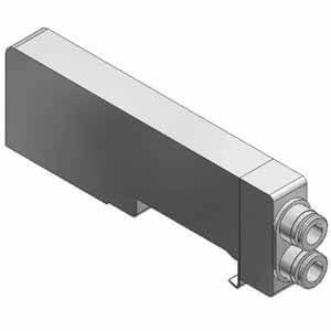 SSQ2000-PR1-3, Individual SUP/EXH Spacer Assembly for SQ2000, Plug-in