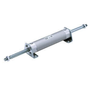 55-C(D)G1W-Z, Air Cylinder, Double Acting, Double Rod, ATEX category 2 - II 2GDc