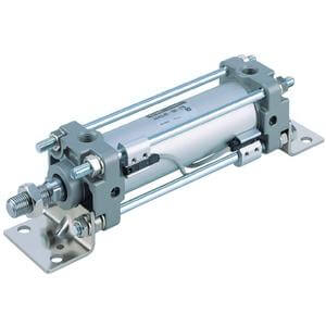 C(D)BA2, Air Cylinder, Double Acting, Single Rod, End Lock