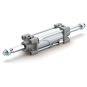MB2KW, Air Cylinder, Double Acting, Non-Rotating, Double Rod