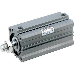 C(D)Q2X, Compact Cylinder, Double Acting, Single Rod, Low Speed