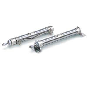 25A-C(D)J2-Z, Air Cylinder, Double Acting, Single Rod