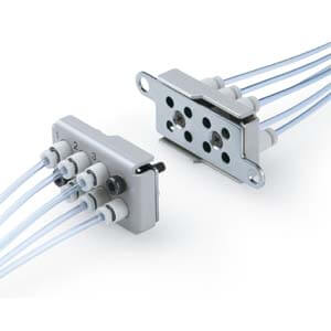 KDM*-X955, Rectangular Multi-Connector with ø2 One-touch Fitting