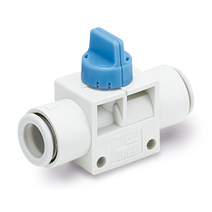 25A-VHK-A, Finger Valve, One-touch Fitting