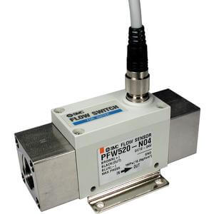 PF2W5**T, Digital Flow Switch for Hot Water, Remote Type Sensor