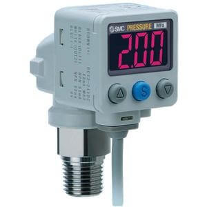 ISE80, 2-Color Display Digital Pressure Switch for Positive Pressure
