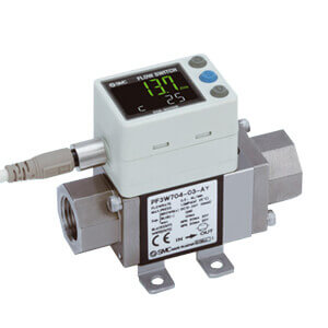 25A-PF3W7, Digital Flow Switch for Water, 3-Colour Display, Integrated display