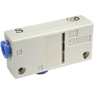 ZH, Вакуум ежектор, кутийка с вграден шумозаглушител/директен монтаж, метрични размери