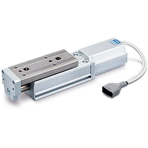 Slide Table High-Rigidity Type, Battery-less Absolute Encoder, Compatible with Manifold Controller – LE2SH#H