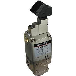 VNH, Elektromagneticky ovládaný 2/2 a 3/2 ventil, pro chladicí kapaliny a maziva, pro vyšší tlak