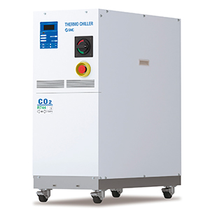 Thermo-chiller con gas non fluorurati (refrigerante CO2) per il settore dei semiconduttori - HRZC