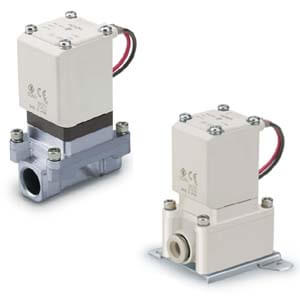 25A-VXZ2*0, Pilot Operated, 2 Port Solenoid Valve for Air