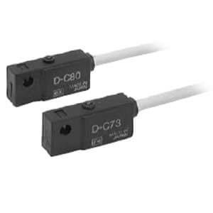 D-C73/C80-588, Detector reed, montaje en banda, Salida directa a cable, ATEX categoría 3