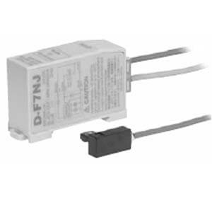 D-F7NJ, elektronische Schalter, Wärmebeständig, Schienenmontage, Eingegossene Kabel