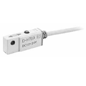 D-H7BA, Water Resistant 2 Colour Indication Style Solid State Switch, Band Mounting, Grommet