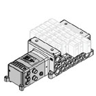 VV80*-SD, Bloque, ISO 15407-2, Bloque transmisión serial, EX250