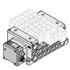 VV80*-SDA2, Bloque, ISO 15407-2, Bloque transmisión serial, EX500