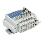 SS3J3-V60S, Plug-in Montaje mediante conectores, Cableado en serie, para Series SJ3A6 Series Válvula de descarga de vacío con regulador de caudal integrado
