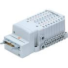 SS0750, Viacnásobná pripojovacia doska - skladaná, interné predrôtovanie, konektor pre plochý kábel, prevedenie P