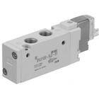 SYJ7000-*WA, 5 Port Solenoid Valve, Base Mounted & Body Ported, M8 Connector (IEC60947-5-2)