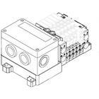 SS5Y5-12S4, 5000 Series Manifold for Series EX126 Integrated (Output) Serial Transmission System (IP67)