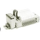 SS5Y3-45S1*, 3000 Series, Stacking Manifold, DIN Rail Mount, SI unit (Separate type), Type 45S1