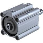 55-C(D)Q2W, Compact Cylinder, Double Acting Double Rod w/Auto Switch Mounting Groove, ATEX category 2 - II 2GDc