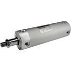 C(D)G1KR, Air Cylinder, Non-rotating, Double Acting, Single Rod, Direct Mount