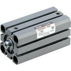 10/11-C(D)QSX, Compact Cylinder, Double Acting, Single Rod, Low Speed, Clean Series