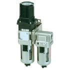 ACG20D-40D, Filtr / regulátor tlaku s vestavěným manometrem - mikrofiltr