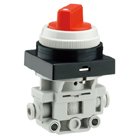 VM100F, 100 Series 2/3 Port Mechanical Valve w/One-touch Fitting