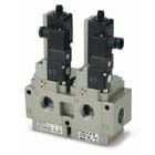 VG342-X87, Distributeur à double échappement de pression résiduelle, Électrodistributeur 3/2, ISO13849-1