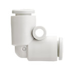 KQ2L*-00, One-touch Fitting White Color - Union Elbow