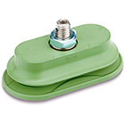 Oval Bellows Shape with Non-slip Feature, with adapter, Plate Mounting – ZP3M#WB