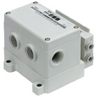 SS5Y7-10S4, 7000 Series Manifold for Series EX126 Integrated (Output) Serial Transmission System (IP67)
