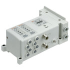 SS5Y7-M10S, 5000/7000 Series Manifold for Series EX250 Integrated (I/O) Serial Transmission System (IP67)