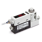 PF2M7, Digitaler Durchflusssensor, 2-farbige Anzeige
