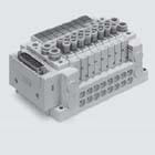 SS5Y7-12T, 7000 Series Manifold, Terminal Block Box (IP67), Top Ported