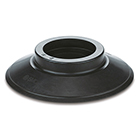 ZP3E, Flat Pad w/Groove (Suction Cups)